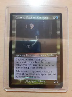Lazinia Azorius Renegade Foil Rare Retro Border, Ravnica Remastered #370, MTG - Image 1