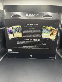 Magic The Gathering Final Fantasy VII Commander Deck - Cloud Limit Break IN HAND - Image 2