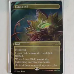 Lotus Field - Foil Borderless - NM - Secret Lair SLC - MTG - Image 1