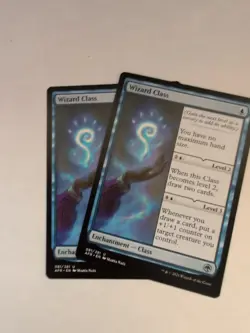 2X Wizard Class - Adventures in the Forgotten Realms - Magic The Gathering - MTG - Image 1