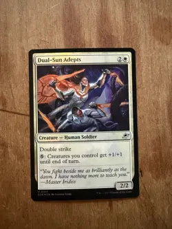 MTG Dual-Sun Adepts [Edge of Eternities] Foil Near Mint - Image 1