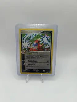 Pokemon TCG Crawdaunt 6/107 EX Deoxys Stamped Reverse Holo Rare Card - Image 1