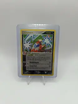 Pokemon TCG Crawdaunt 6/107 EX Deoxys Stamped Reverse Holo Rare Card - Image 2