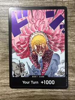 DON!! Card - Donquixote Doflamingo - One Piece TCG: Royal Blood - Foil - English - Image 1
