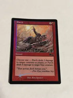 MTG 1x FOIL Parch # 86 Urza's Legacy Pauper Magic the Gathering Card x1 NM - Image 1