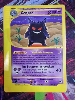Gengar #48/165 Expedition Base Set German Pokemon Card 2002 E-Reader - Image 3