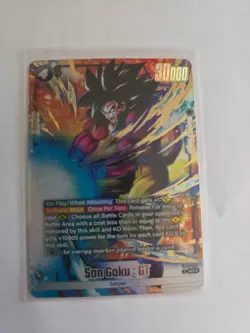 Son Goku : GT FB09-100 SR Alternate Art Dual Evolution Dragon Ball Card - Image 1