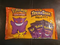 Nintendo Pokemon TCG BOOster Trick Or Trade Trading Card Game - 120 Cards 820650850783 - Image 1