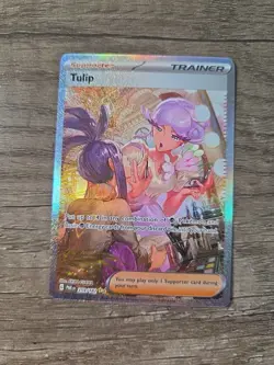 Pokemon TCG Tulip Card 259/182 Paradox Rift Sir Trainer NM Condition - Image 1