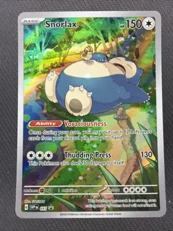Pokemon TCG - Snorlax 051 Sv: Scarlet & Violet Promo Cards Holo - Image 1