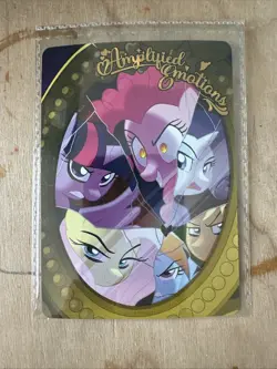 My Little Pony Trading Card Box Topper Promo Amplified Emotions Kayou MLPEPR002 - Image 1
