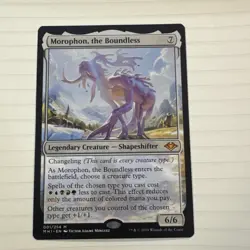 Morophon, the Boundless Modern Horizons Magic the Gathering Legendary Creature - Image 1