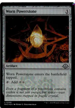 Worn Powerstone [MH3 - 298]Foil - Image 1