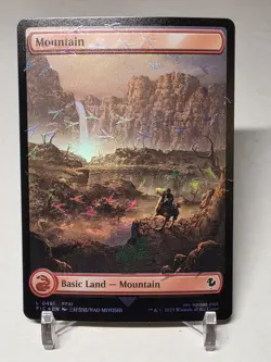 Mountain (Chocobo Track Foil) Commander: Final Fantasy Foil - Image 1