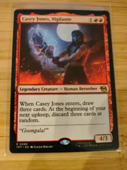 MTG Casey Jones, Vigilante 0088 Teenage Mutant Ninja Turtles M/NM - Image 1