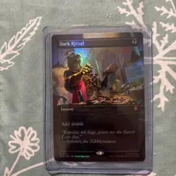 Dark Ritual (Borderless) Commander: Teenage Mutant Ninja Turtles Foil - Image 1