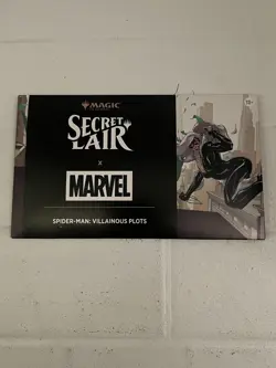 MTG Secret Lair x Marvel's Spider-Man Villainous Plots Rainbow Non-Foil Edition - Image 1