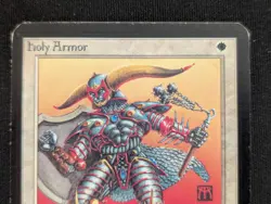 Holy Armor - Alpha - LP - MTG - Magic The Gathering - White - Enchant - Image 3