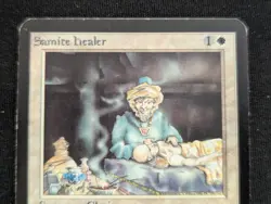 Samite Healer - Alpha - LP - MTG - Magic The Gathering - White - Creature - Image 3