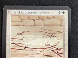 Circle of Protection White - Alpha - LP - MTG - Magic The Gathering - White - En - Image 3