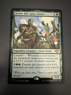 Bristly Bill, Spine Sower Stamped Promo FOIL - Image 1