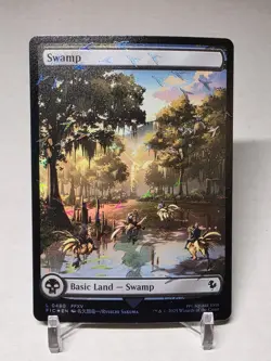 Swamp (Chocobo Track Foil) Commander: Final Fantasy Foil - Image 1