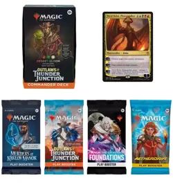 SEALED MTG - Outlaws of Thunder Junction - Deluxe Commander Kit - Desert Bloom - Image 1