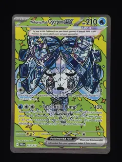 Wellspring Mask Ogerpon ex 152/131 Pokemon SV: Prismatic Evolutions NM 🔥 - Image 1
