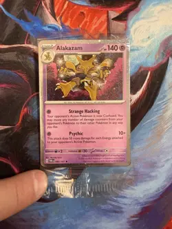 Alakazam Holo Pokemon TCG Card 082/167 Cosmos Collection Exclusive SEALED - Image 1