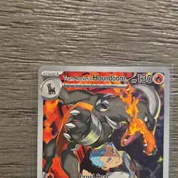 1 Team Rocket's Houndoom 191/182 DRI & 1 Mewtwo EX 213/182 Holo Pokemon Card Lot - Image 3