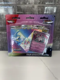 Pokemon TCG Prismatic Evolutions Tech Sticker Collection- Sylveon- New Sealed - Image 1