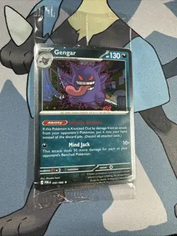 Pokemon TCG Gengar 050/088 EBGames Stamped Promo English Sealed EB Games - Image 1