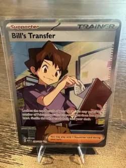 Pokemon TCG Bill's Transfer Scarlet & Violet-151 194/165 Holo Ultra Rare - Image 1