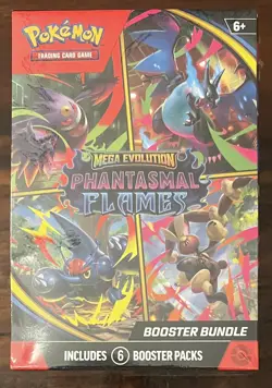 Pokemon TCG: Phantasmal Flames Factory Sealed Booster Bundle - 6 packs - Image 1