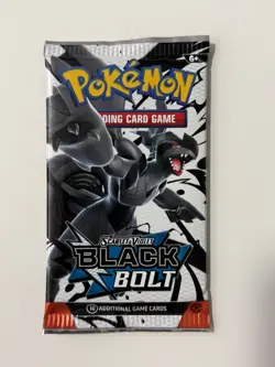 (HEAVY)🔥 22.77g Pokemon TCG Black Bolt Booster Pack Factory Sealed✅ - Image 2