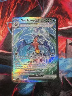 Garchomp ex Special Illustration Rare 245/182 Pokemon Trading Card Paradox Rift - Image 1