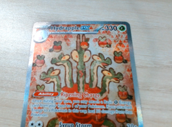 Pokemon TCG Hydrapple EX Stellar Crown Special Illustration Rare #167/142 NM - Image 3