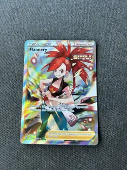 Pokemon - Flannery - 191/198 - SWSH Chilling Reign - Full Art Trainer - Image 1