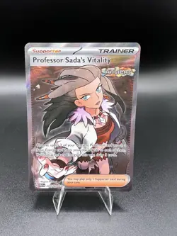 Paradox Rift Professor Sada's Vitality Trainer Pokemon TCG Full Art - Image 1
