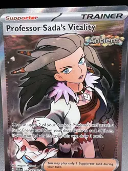 Paradox Rift Professor Sada's Vitality Trainer Pokemon TCG Full Art - Image 2