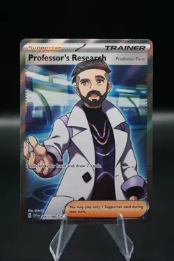 Professor's Research Turo 241/198 Full Art SV1EN Scarlet & Violet - Pokemon NM - Image 1