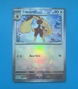 Lopunny 084/131 Sv: Prismatic Evolutions (Poke Ball Pattern) Holo Pokemon TCG NM - Image 1