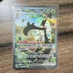 Pokemon Meowscarada ex 256/193 Paldea Evolved Special Illustration Rare Holo - Image 1