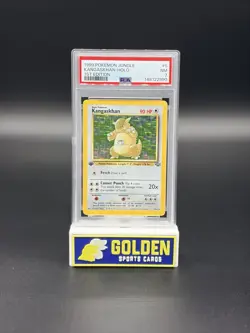 1999 POKEMON KANGASKHAN 1ST EDITION JUNGLE HOLO PSA 7 WOTC TCG - Image 1