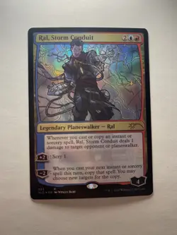 Ral, Storm Conduit (Stained Glass) 523 Secret Lair Drop Series NM FOIL - Image 1