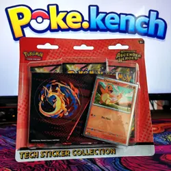 Pokemon TCG Ascended Heroes Tech Sticker Collection Charmander - New & Sealed - Image 2
