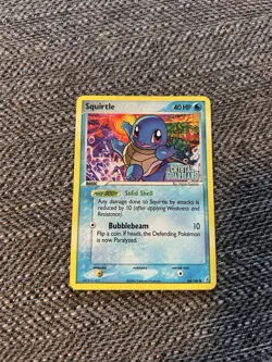 Pokemon - Squirtle - 64/100 - Crystal Guardians Reverse Holofoil LP - Image 1