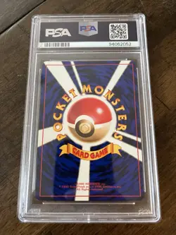 1997 Pokemon Japanese Rocket #45 Dark Vileplume Holo Rare PSA 9 MINT - Image 2