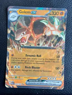 Golem ex - 076/165 S&V 151 (Pokemon) Half Art Ultra Rare - Image 1