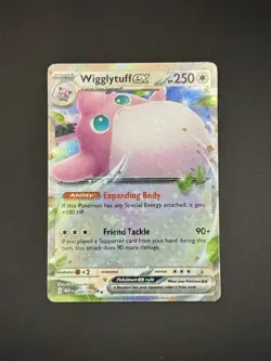 Pokemon TCG Wigglytuff ex Scarlet & Violet-151 040/165 Holo Double Rare - Image 1